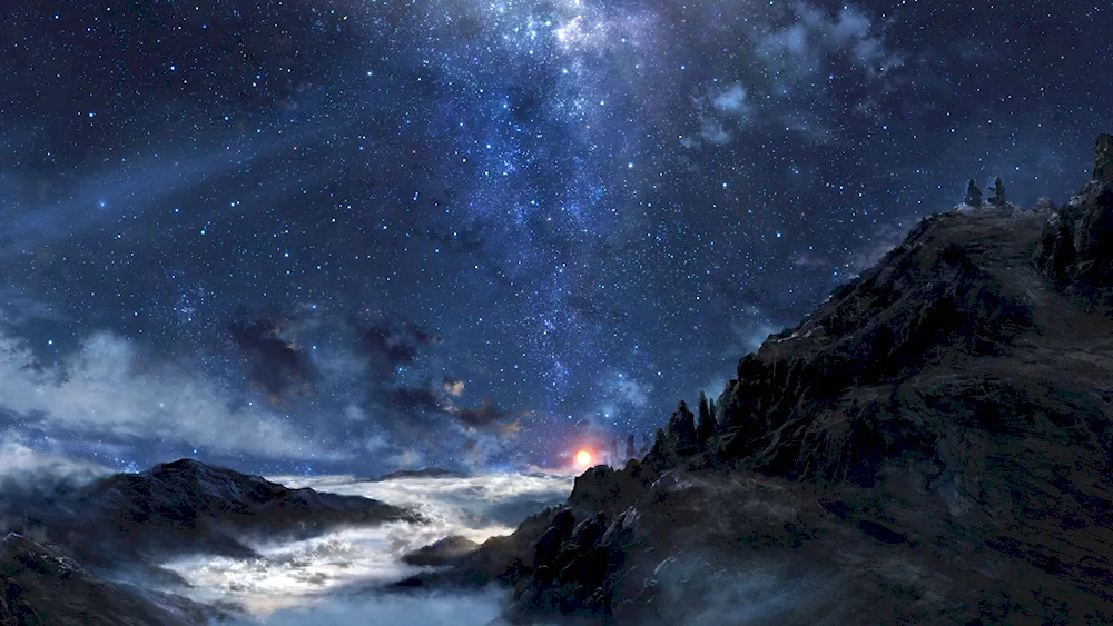 Space landscape