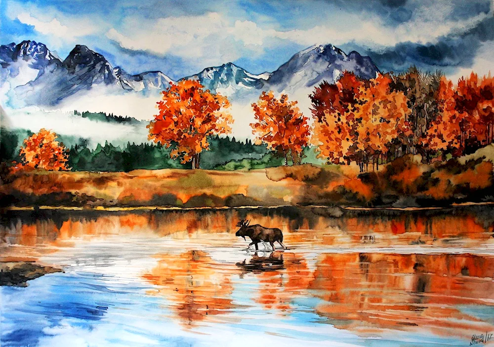 Anna Armona Watercolour