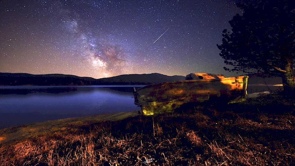 Night landscape