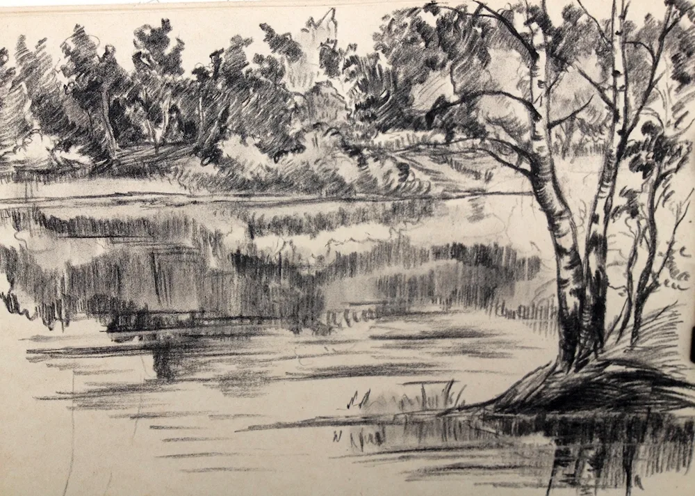 Pencil Landscape