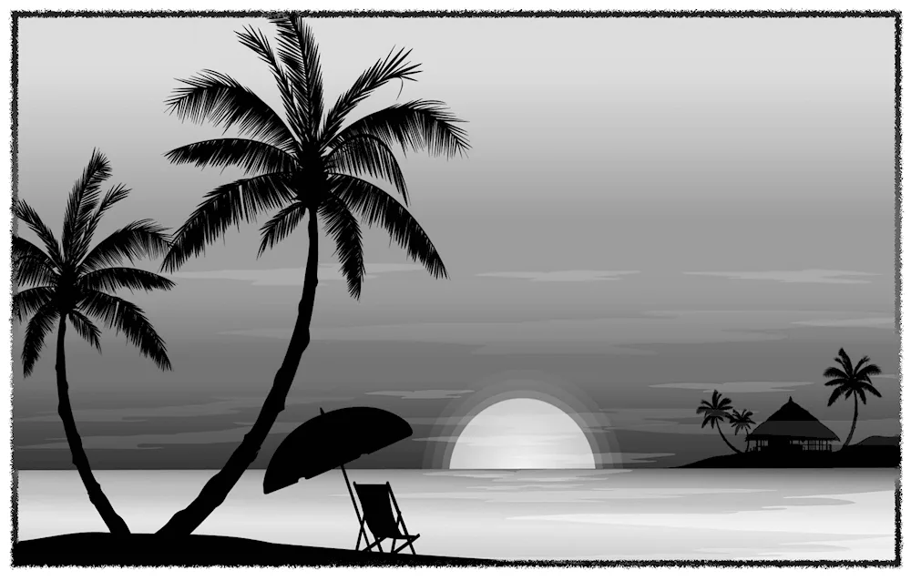 Palm landscape