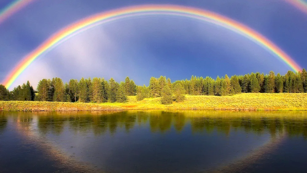 Rainbow in nature