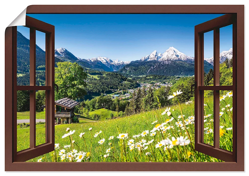 Window view of the sea