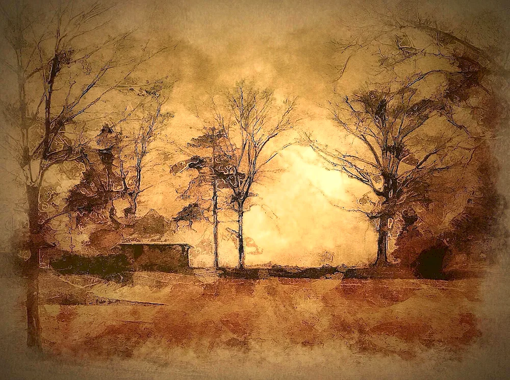 ‘Landscape near Beauvais’ Hermitage