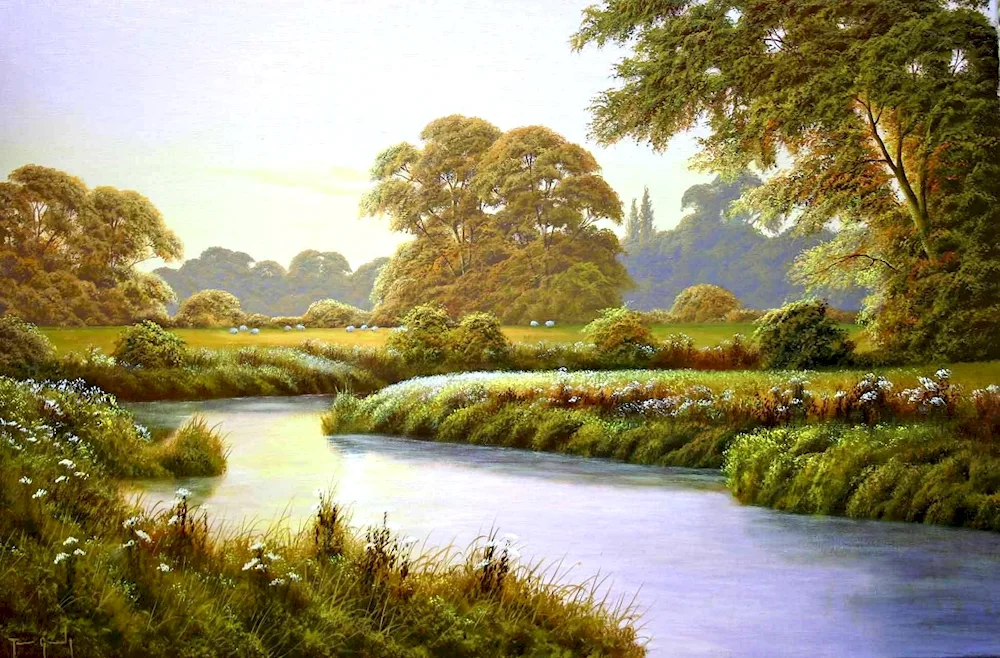 Sychev Alexey Vladimirovich landscapes painting