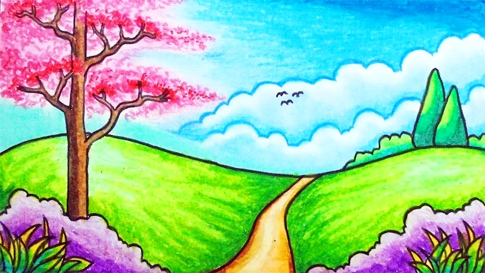 Landscapes for drawing