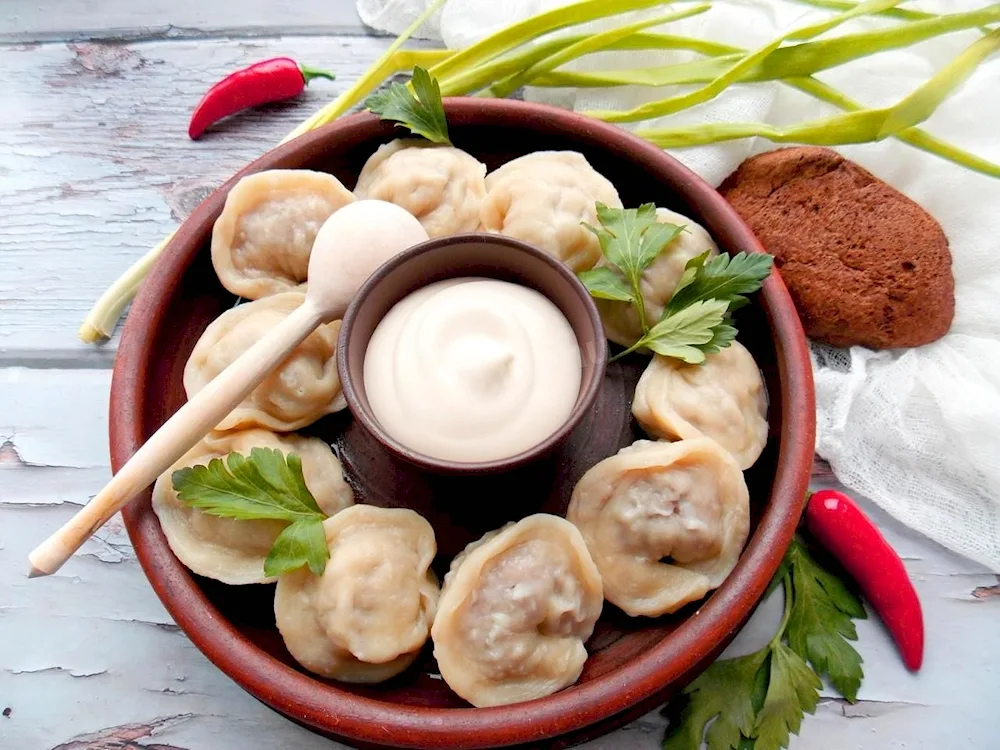 Dumplings ravioli