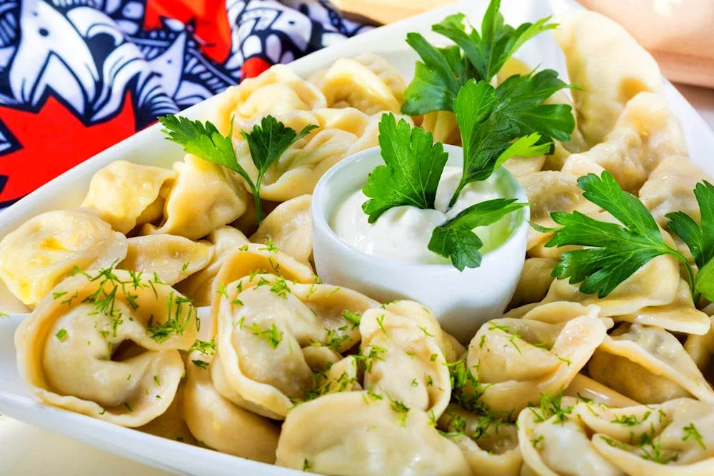 Ethalon dumplings Maxim Lukashev Lukashev Lukashev. manty