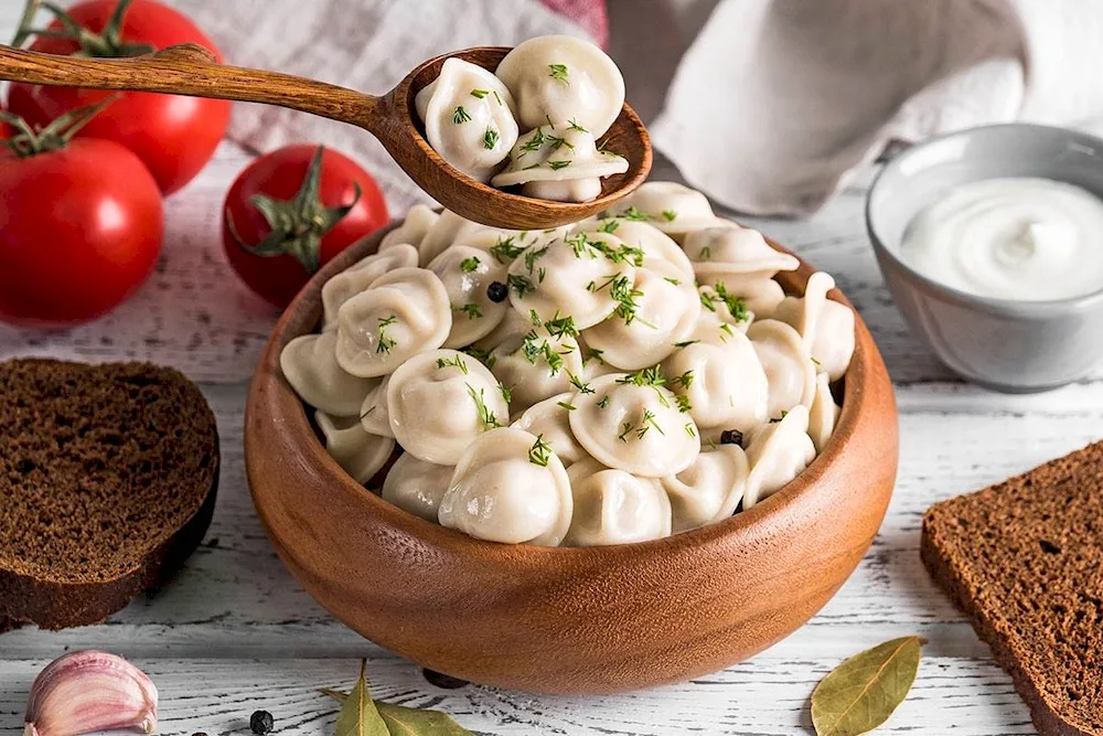 Pelmeni homemade