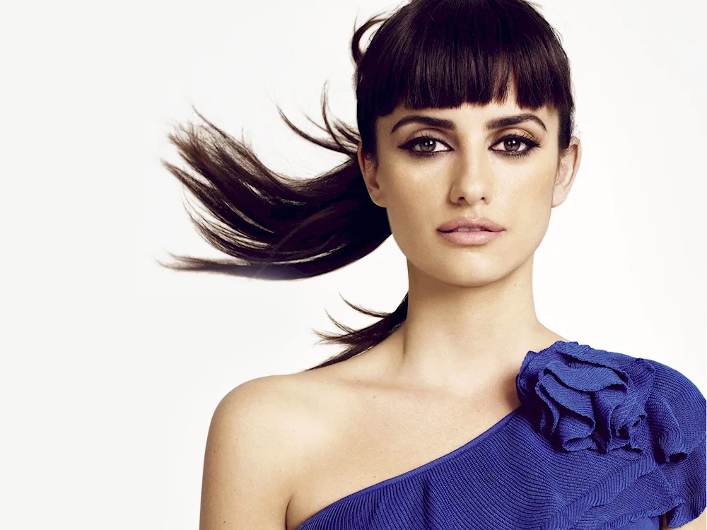 Arched bangs