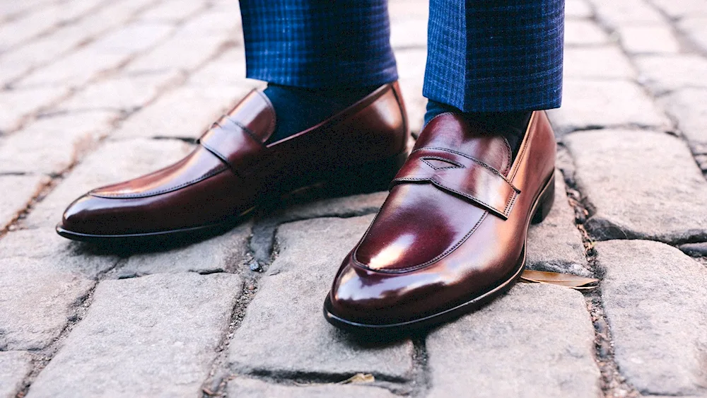 Penny loafers