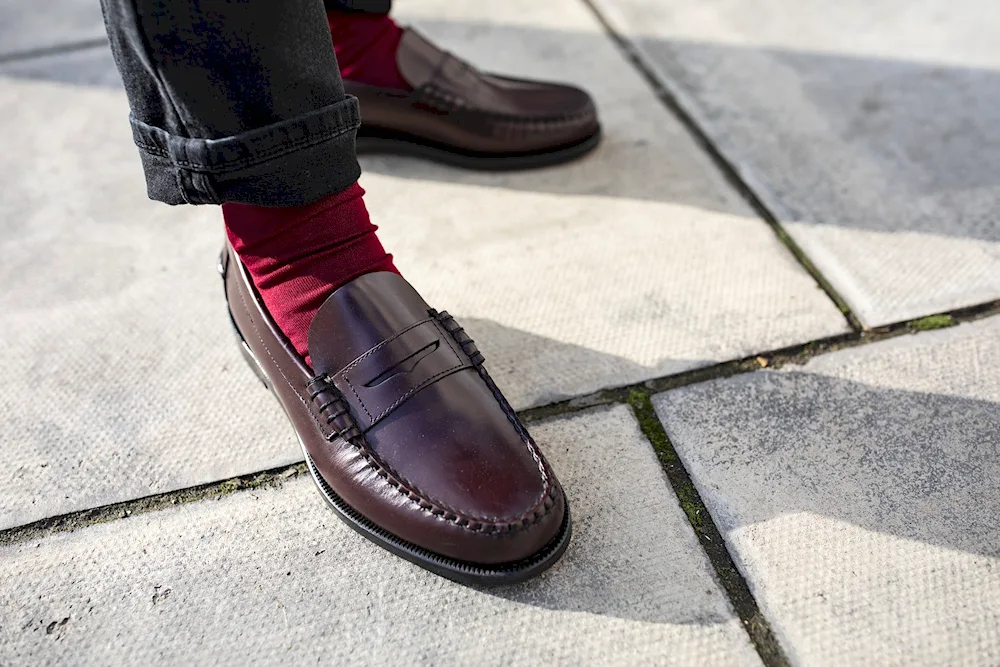 Penny loafers for men