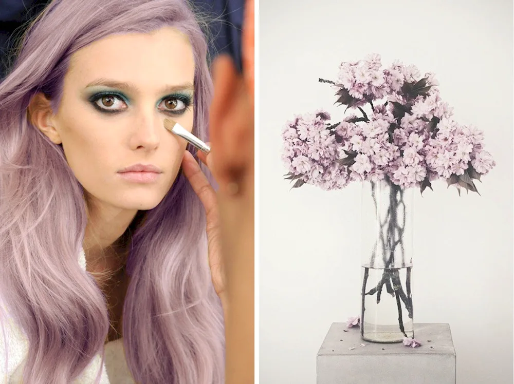 Pepel purple blond