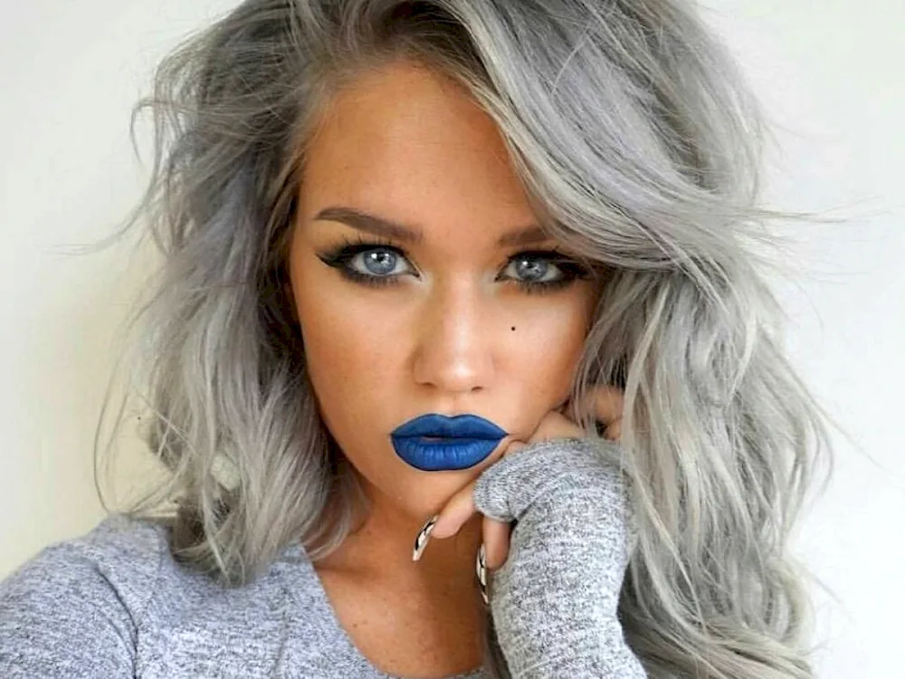 Ash grey blond
