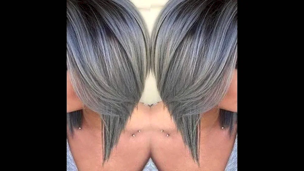 Mixed balayage for dark kare