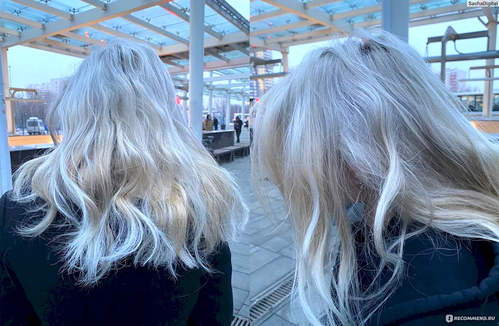 Peplum blonde ollin