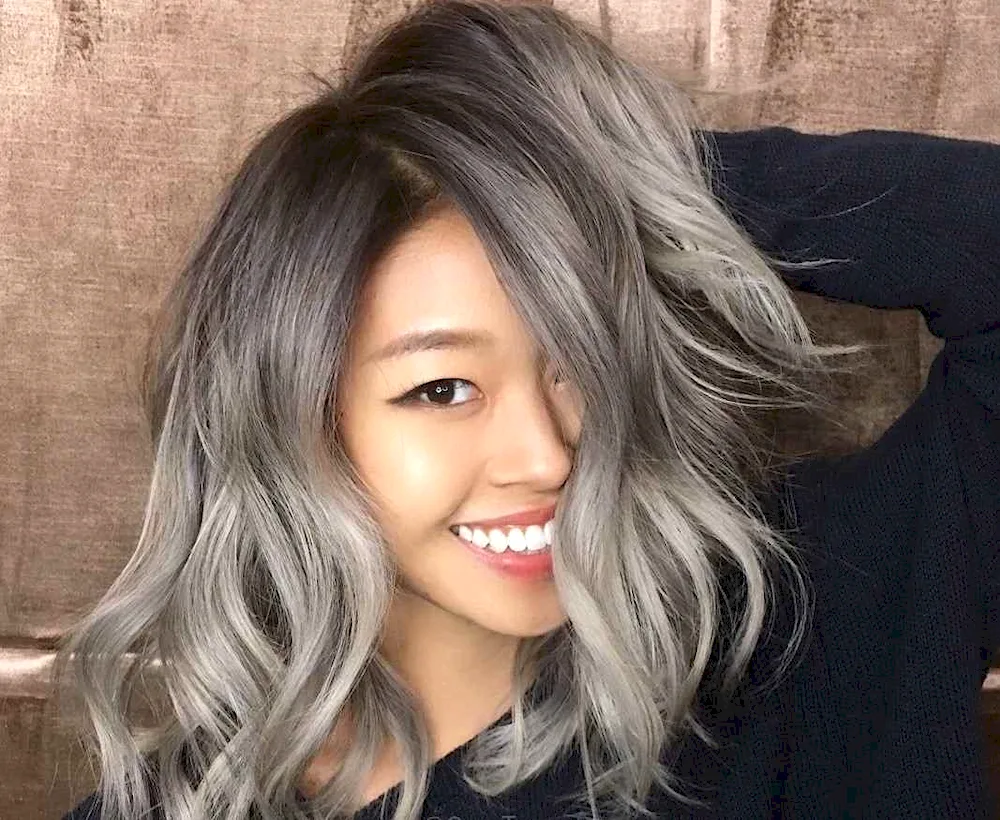 Ash Brown hair colour