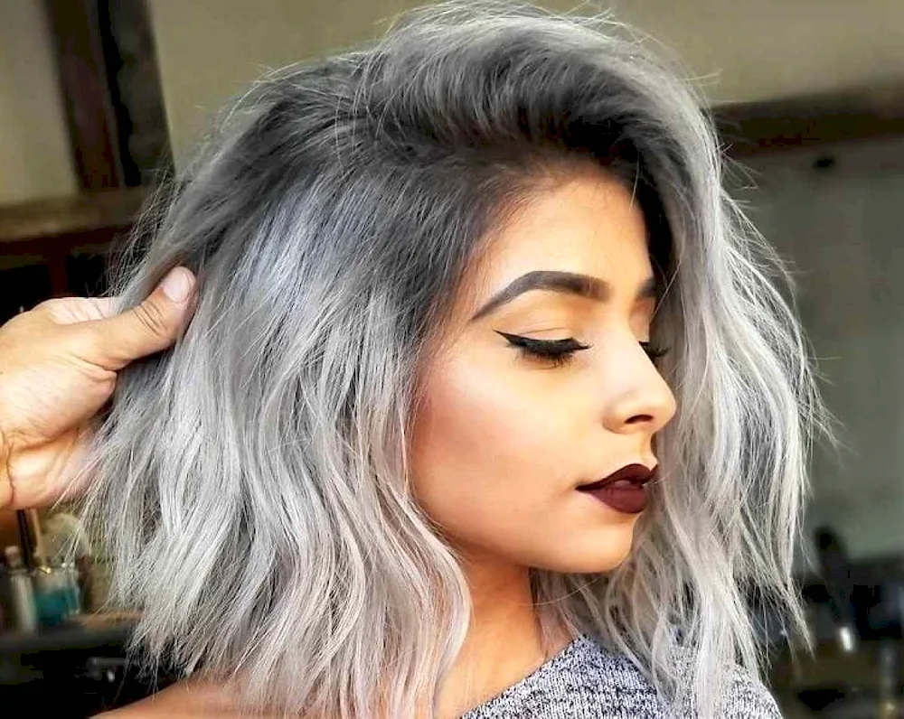 Smoky balayage on bob