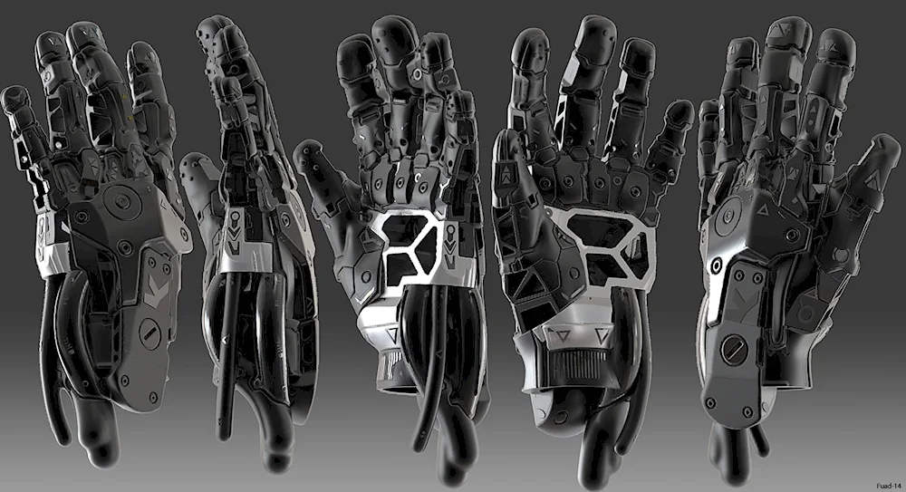 Cyberpunk glove