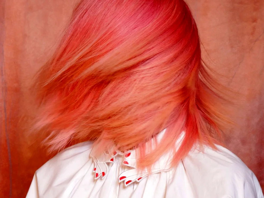 Peroxy pink hair
