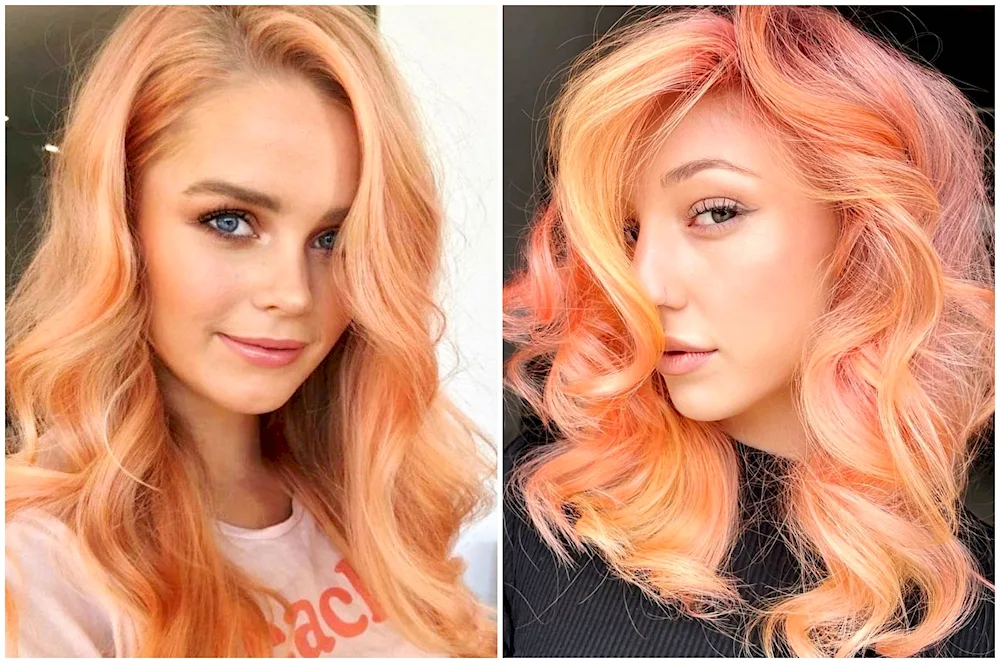 Peroxy hair colour
