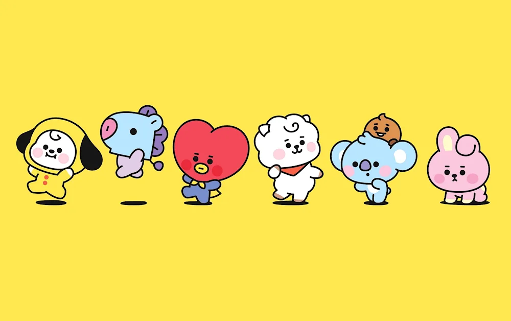 BTS characters bt21