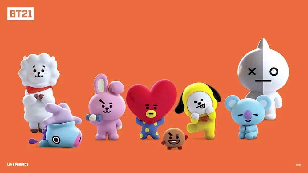 Bt21 characters bt21