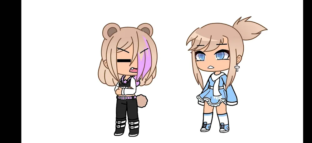 Gacha Life hairstyle ponytail