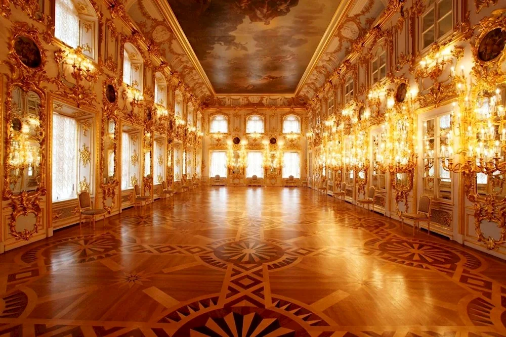 Peterhof Palace Throne Room