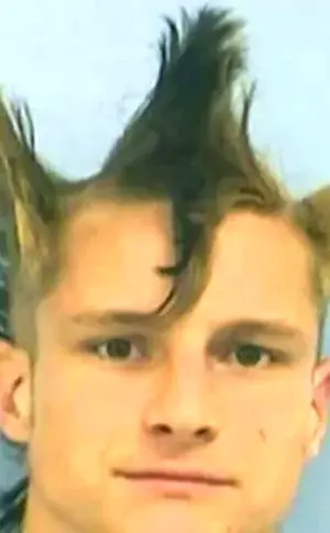 Rooster hairstyle
