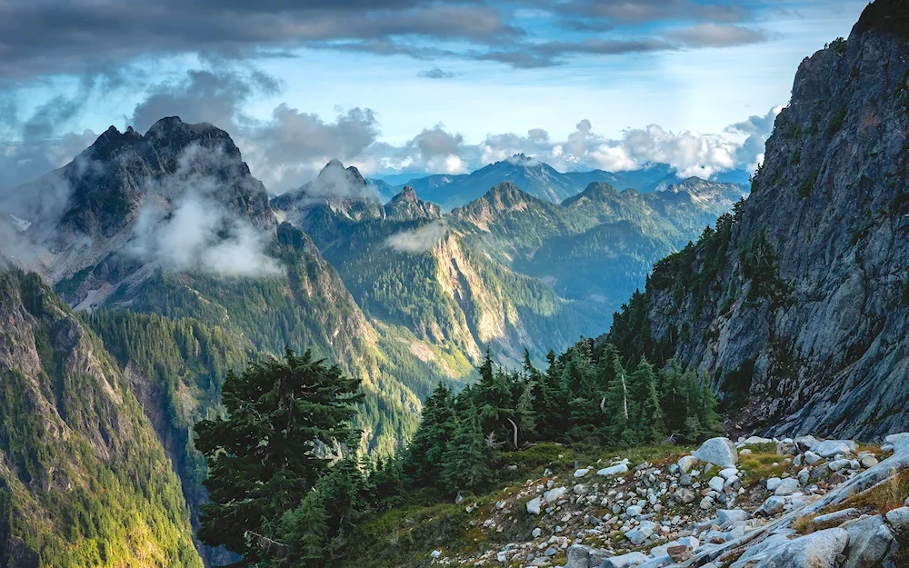 Enchantment Peak Washington State USA