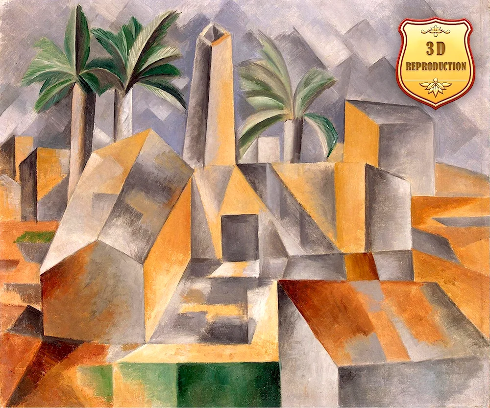 Picasso factory in Horta de Ebro. 1909.