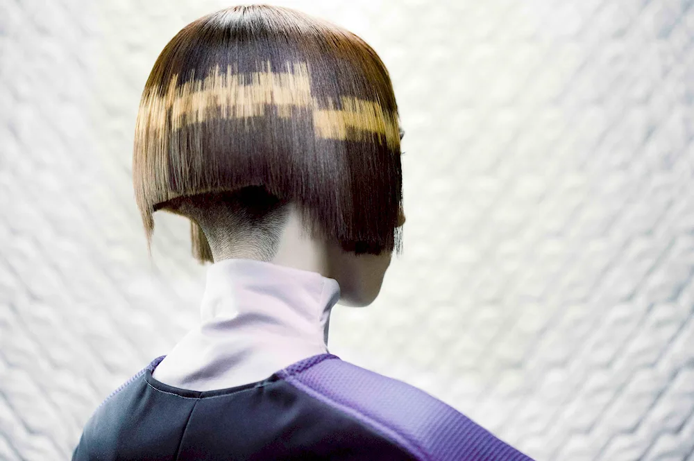 Pixel hair colour