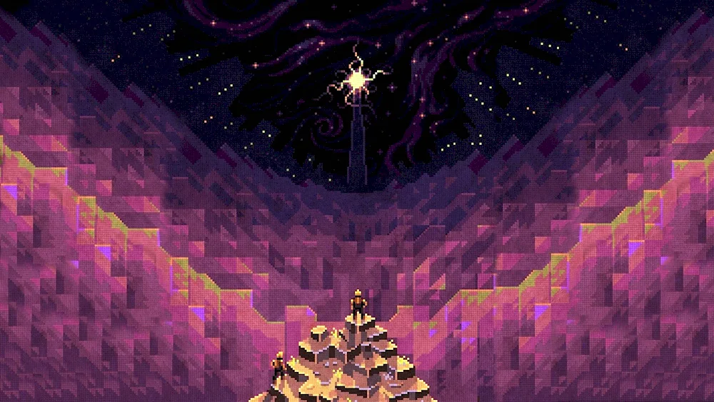Pixel backgrounds for games