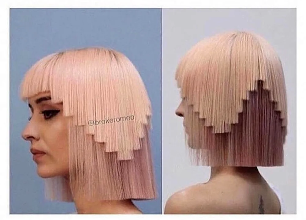 Pixel haircuts