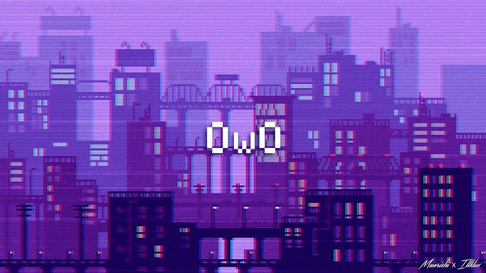 Pixel Backgrounds for Pixel Games Pixel City