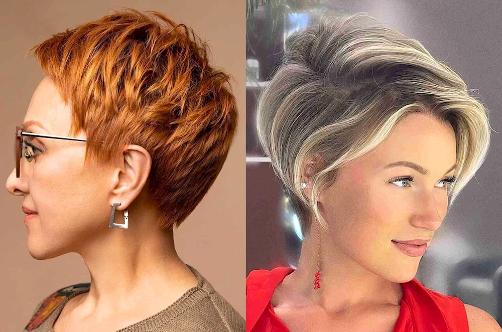 Pixie Mallet haircut