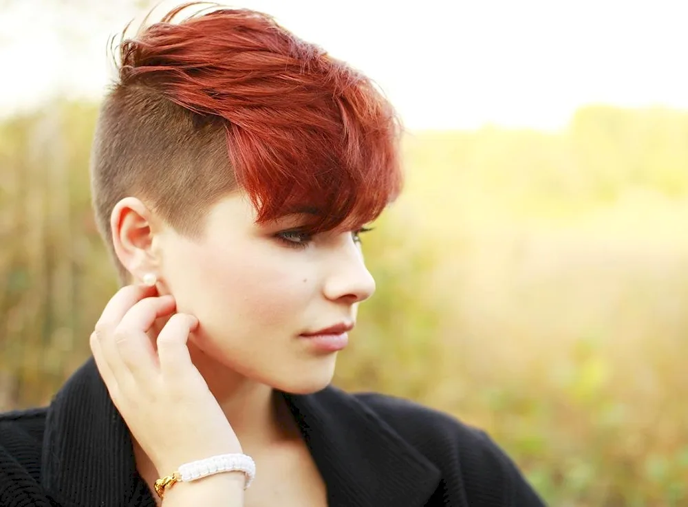 Pixie undercut