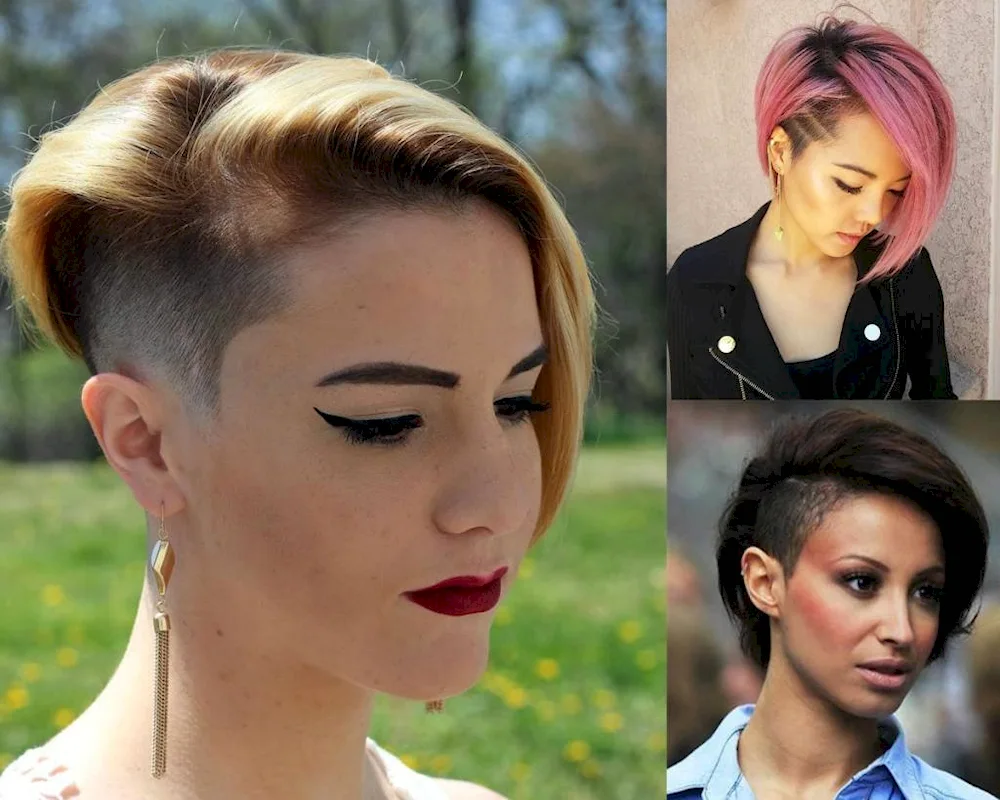 Pixie undercut