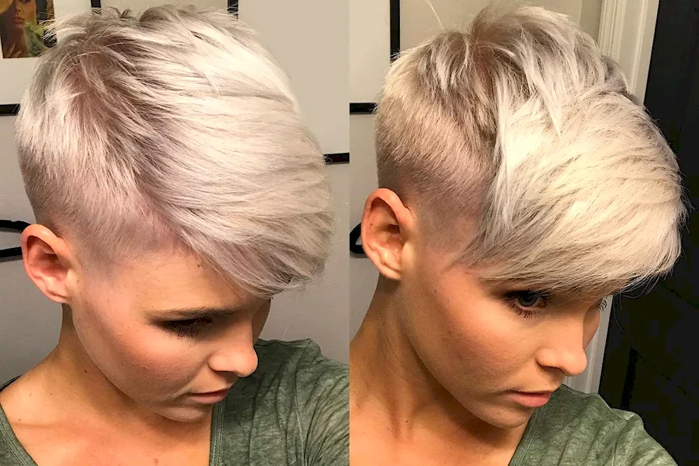 Pixie undercut