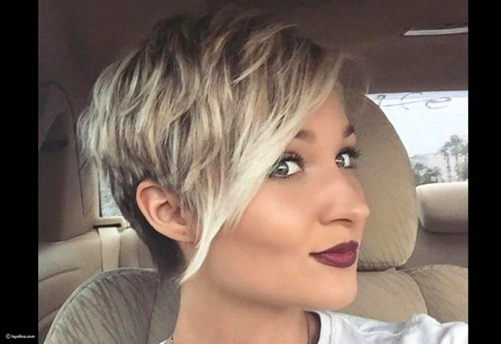 Cascading Pixie haircut