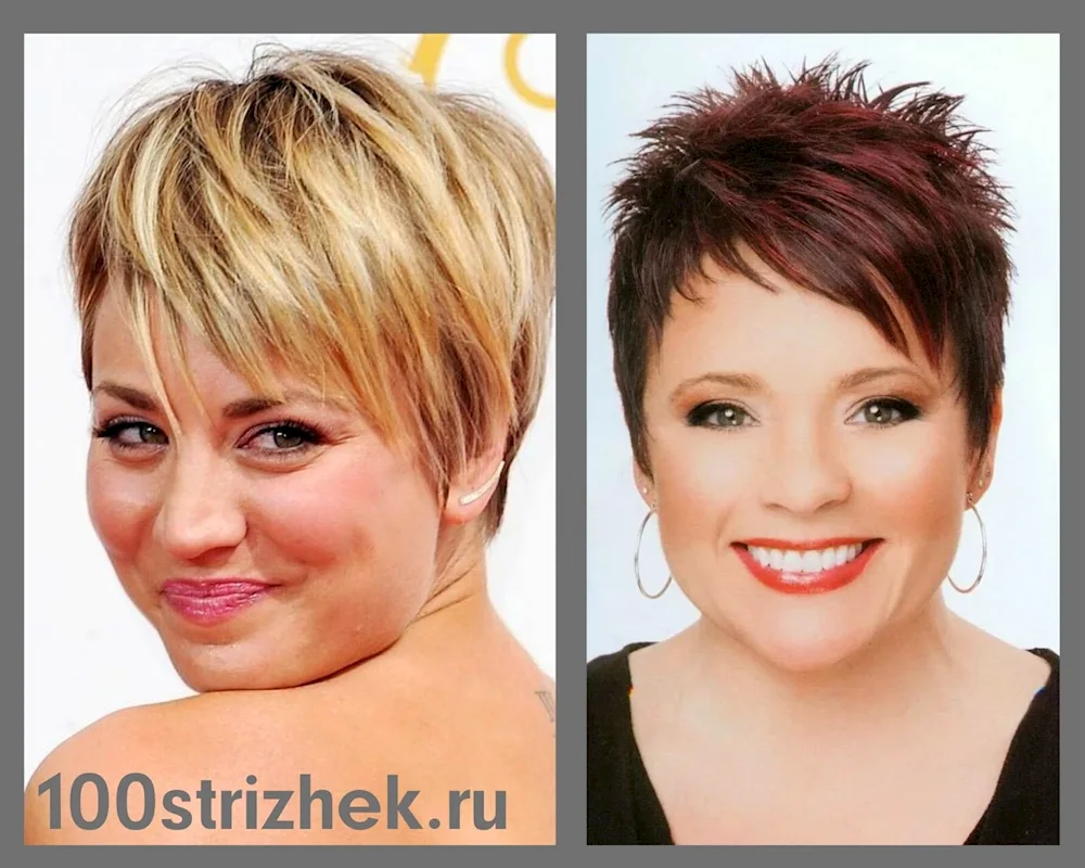Pixie haircuts for full face