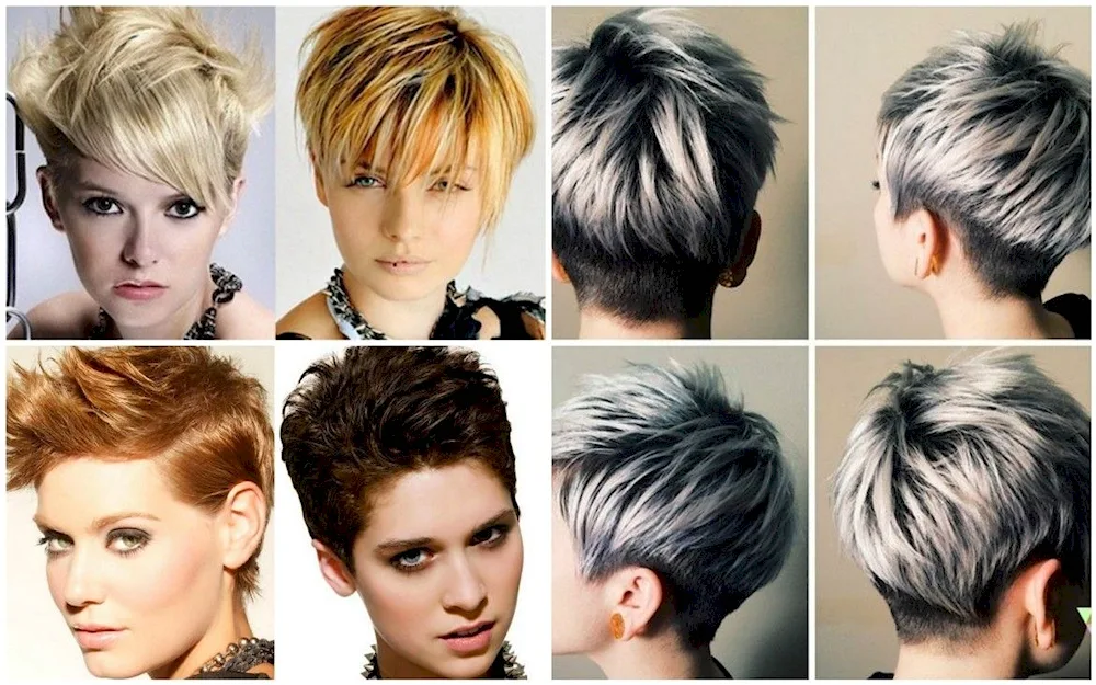 Short women's haircuts