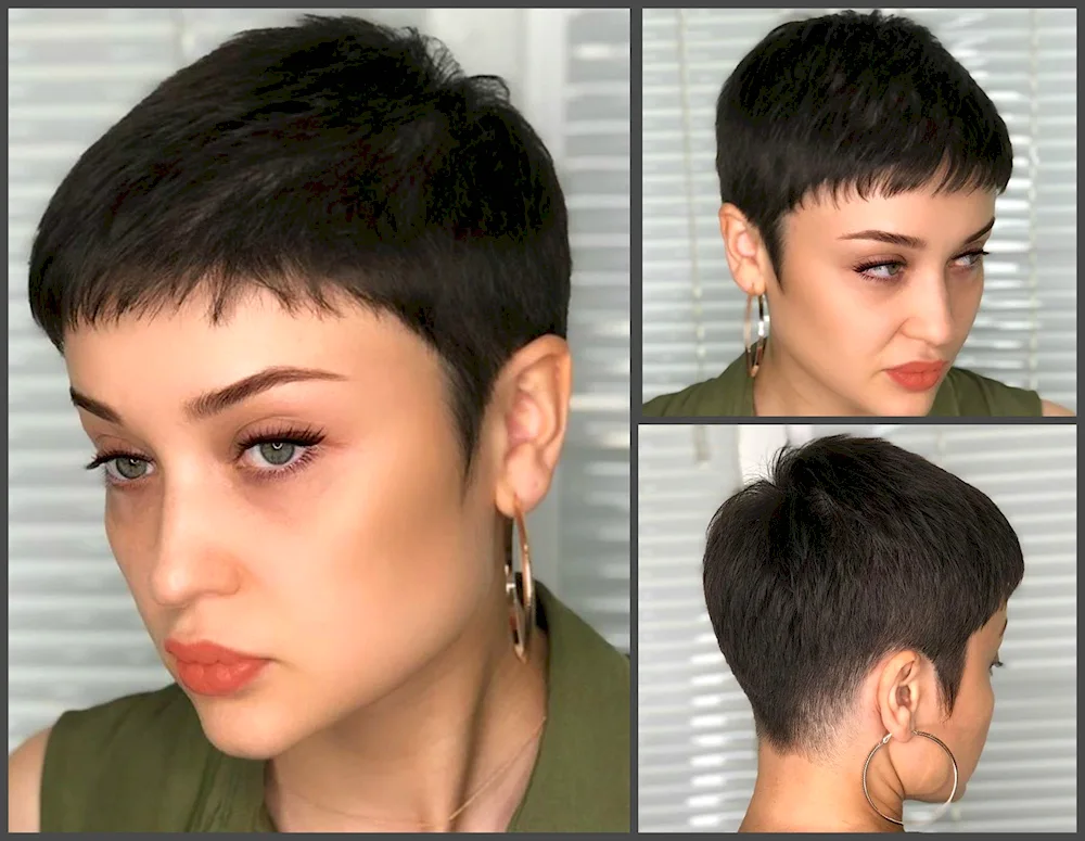 Garson Bob haircut for short hair