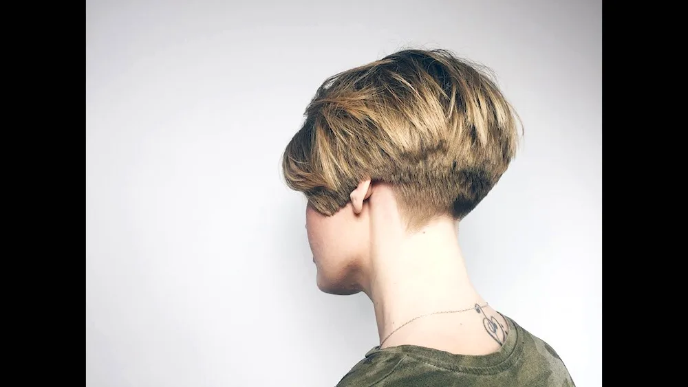 Pixie bob bob haircut for men