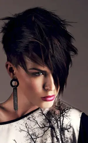 Pixie Mallet haircut