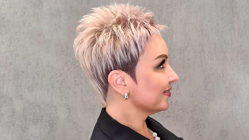 Pixie Mallet haircut