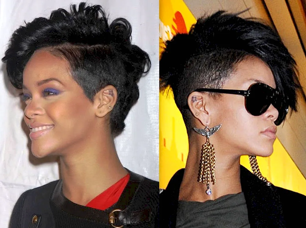 Pixie undercut bob