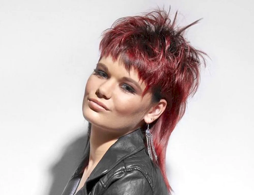 Graduated Gavroche haircut