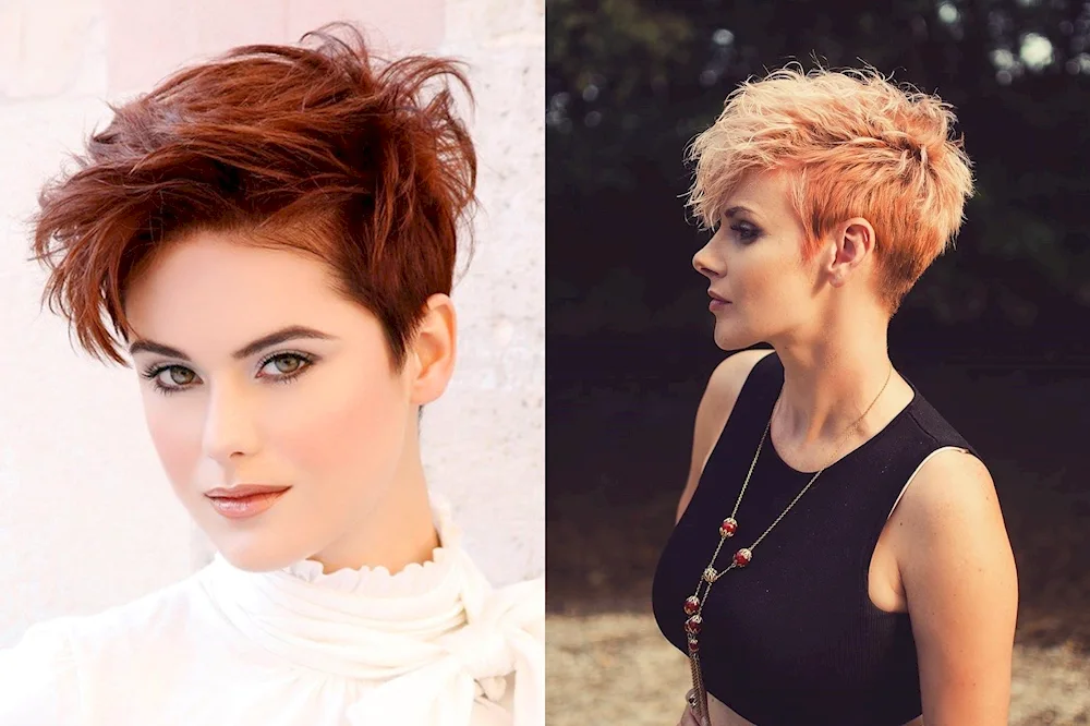 Pixie Mallet haircut